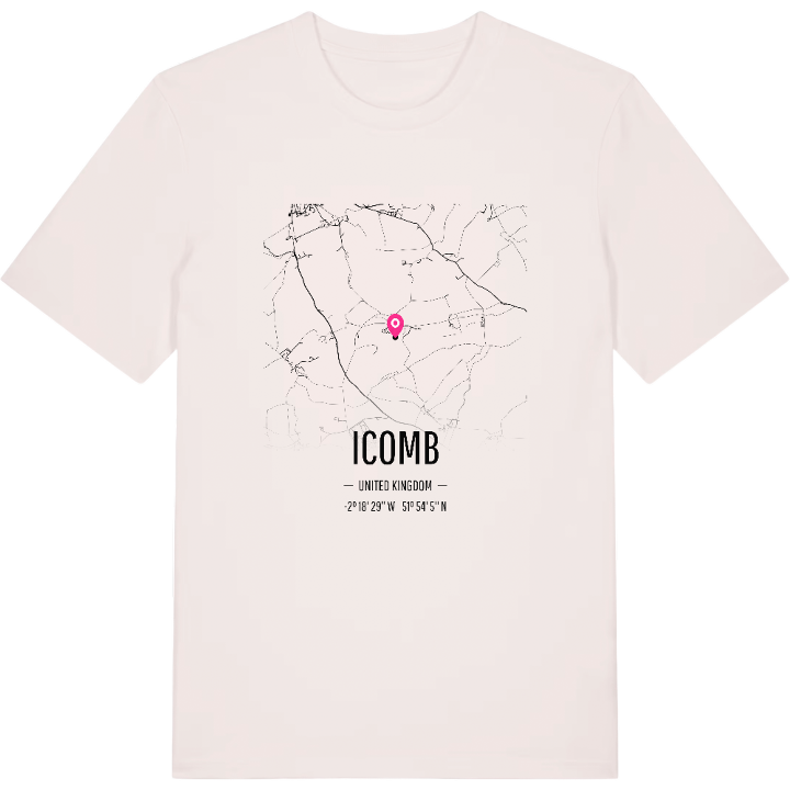 Icomb karta t-shirt – t-shirt från PinShirt