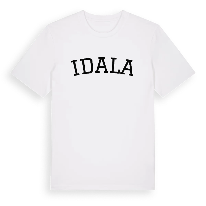 Idala böjd t-shirt – t-shirt från PinShirt