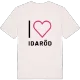Jag älskar Idaröd t-shirt stort tryck