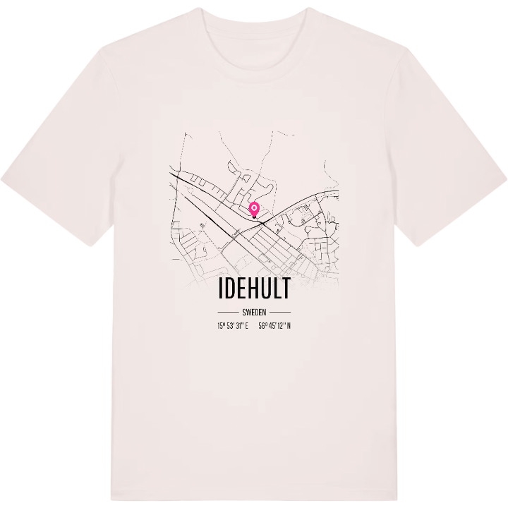 Idehult karta t-shirt – t-shirt från PinShirt