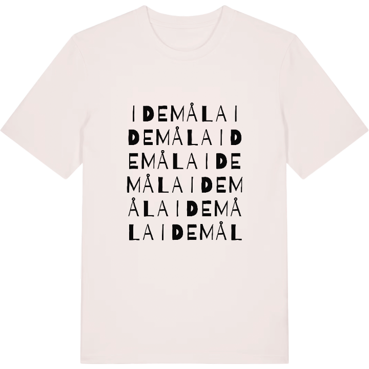 Idemåla ordlek t-shirt – t-shirt från PinShirt