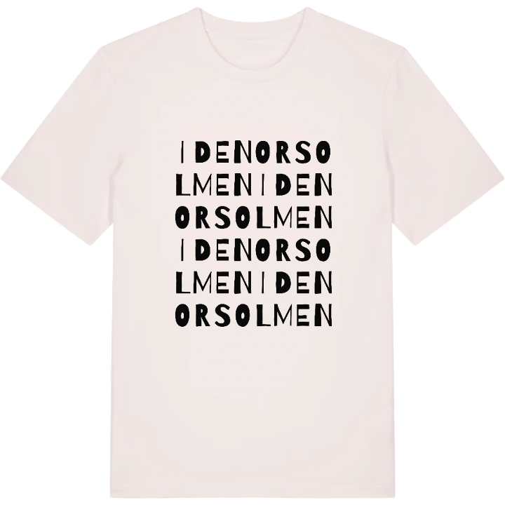 Idenorsolmen ordlek t-shirt – t-shirt från PinShirt