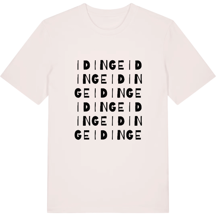Idinge ordlek t-shirt – t-shirt från PinShirt