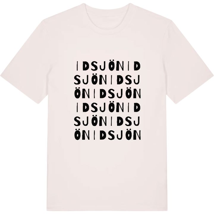 Idsjön ordlek t-shirt – t-shirt från PinShirt