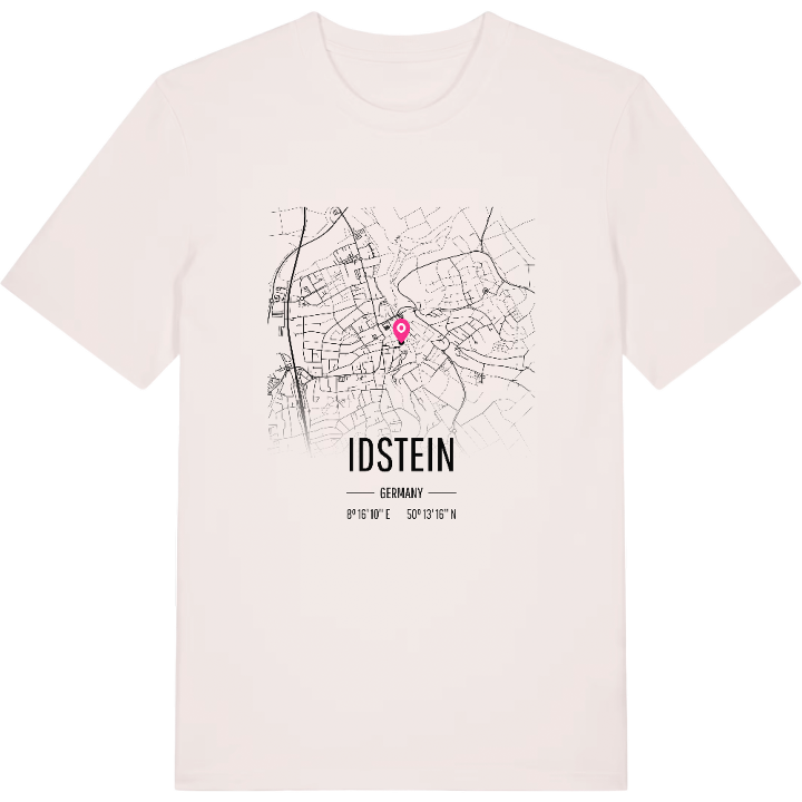 Idstein karta t-shirt – t-shirt från PinShirt