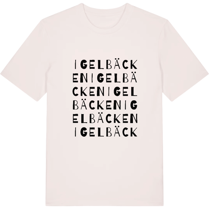 Igelbäcken ordlek t-shirt – t-shirt från PinShirt