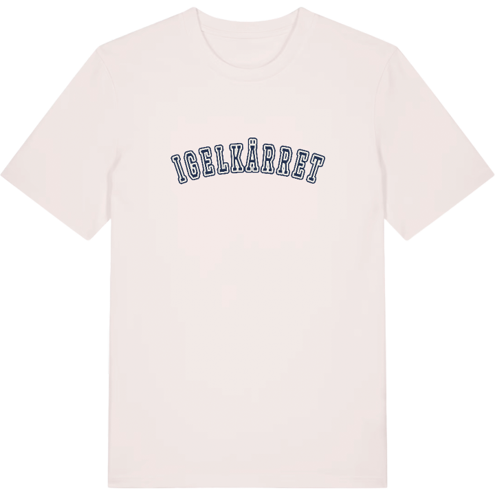 Igelkärret college t-shirt – t-shirt från PinShirt