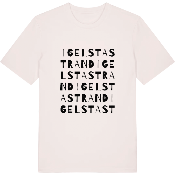 Igelsta strand ordlek t-shirt – t-shirt från PinShirt