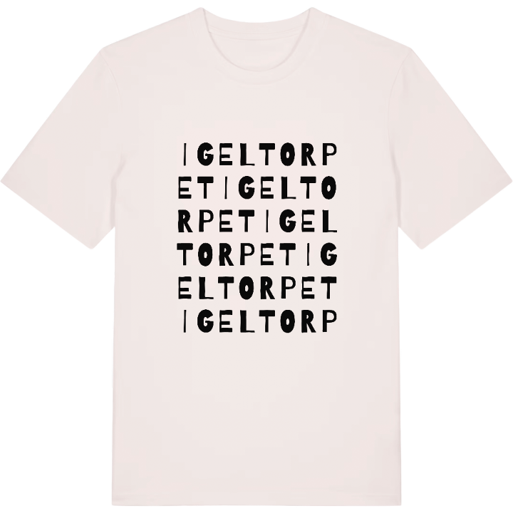 Igeltorpet ordlek t-shirt – t-shirt från PinShirt