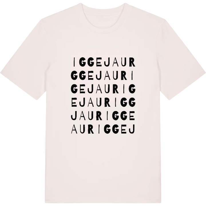 Iggejaur ordlek t-shirt – t-shirt från PinShirt