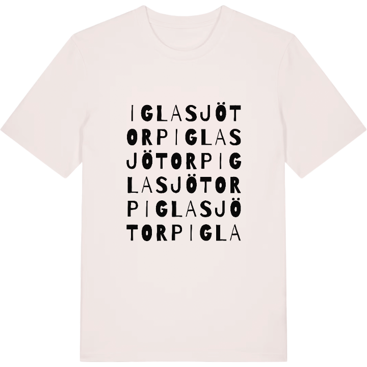 Iglasjötorp ordlek t-shirt – t-shirt från PinShirt