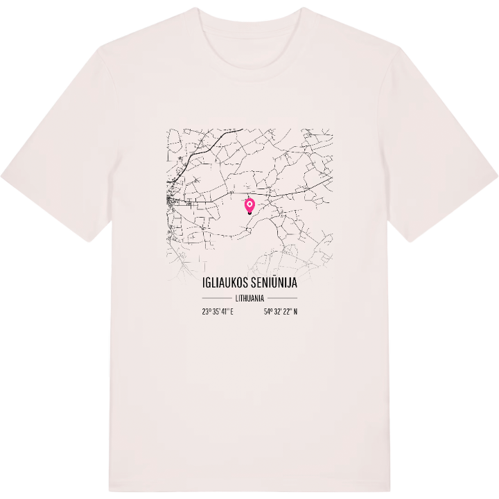 Igliaukos seniūnija karta t-shirt – t-shirt från PinShirt