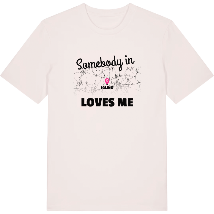 Någon i Igling älskar mig t-shirt – t-shirt från PinShirt
