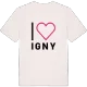 Jag älskar Igny t-shirt stort tryck