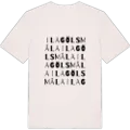 Ilagölsmåla ordlek t-shirt