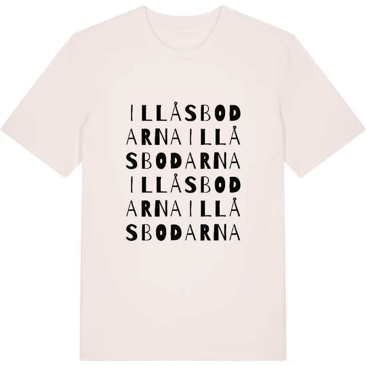 Illåsbodarna ordlek t-shirt – t-shirt från PinShirt