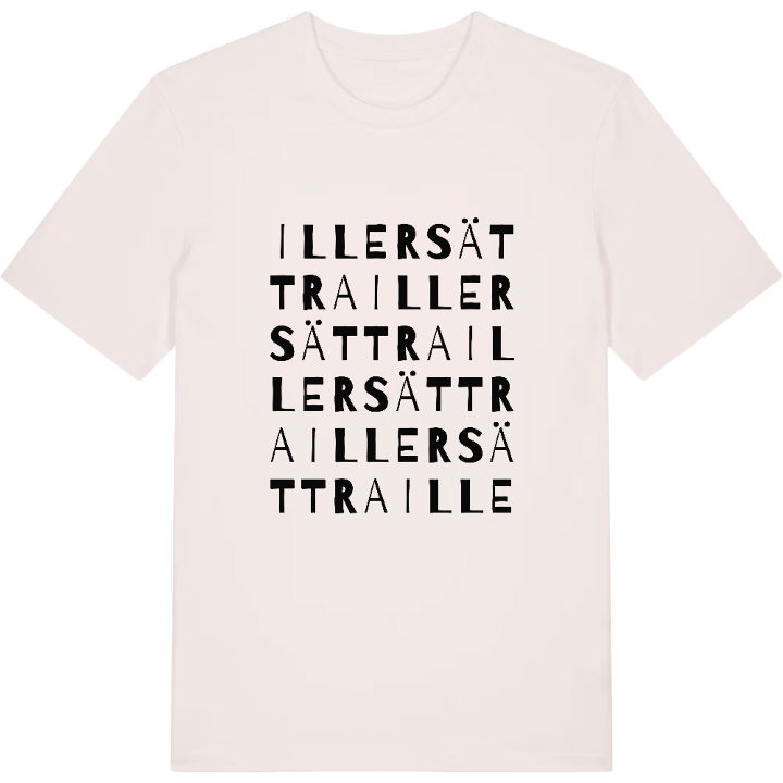 Illersättra ordlek t-shirt – t-shirt från PinShirt