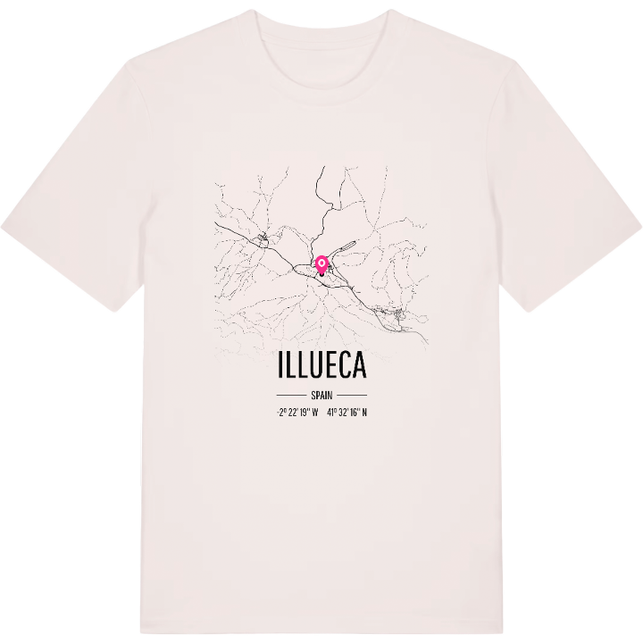 Illueca karta t-shirt – t-shirt från PinShirt