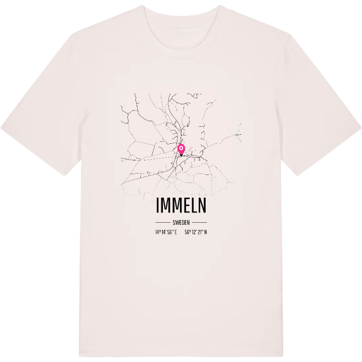 Immeln karta t-shirt – t-shirt från PinShirt