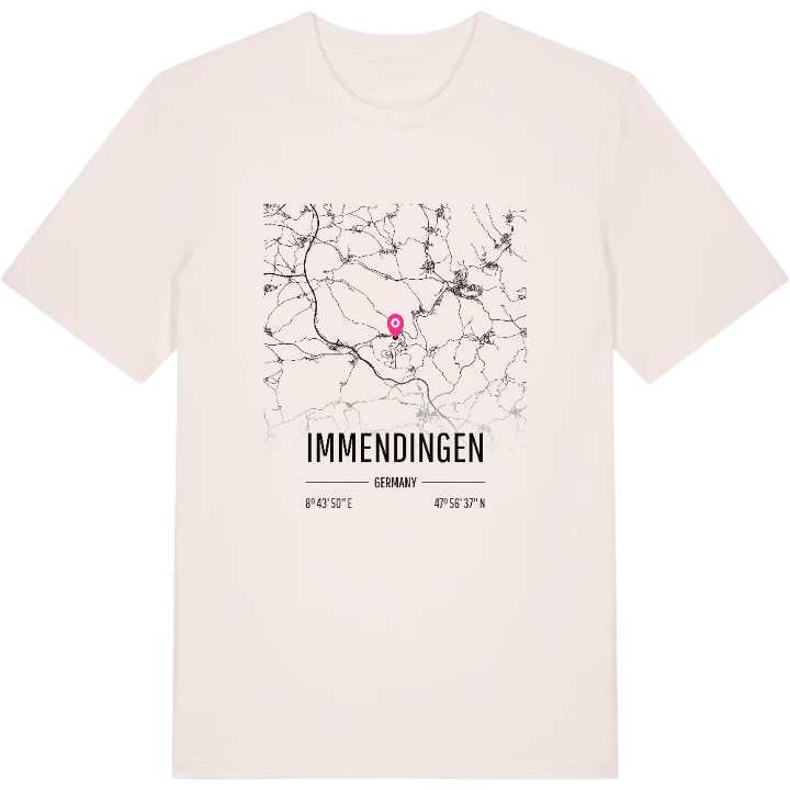 Immendingen karta t-shirt – t-shirt från PinShirt