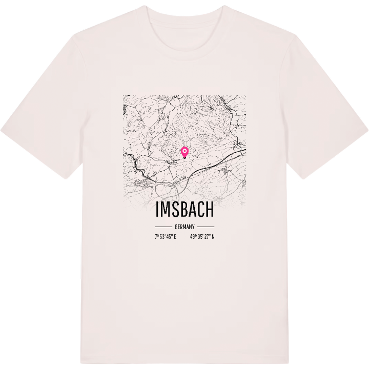 Imsbach karta t-shirt – t-shirt från PinShirt