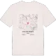 Indals-Lidens kommundel karta t-shirt