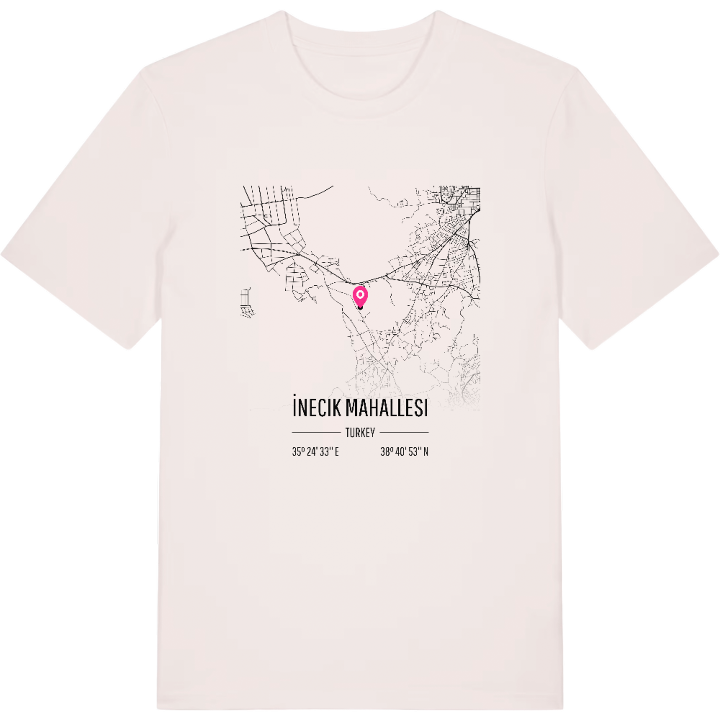 İnecik Mahallesi karta t-shirt – t-shirt från PinShirt