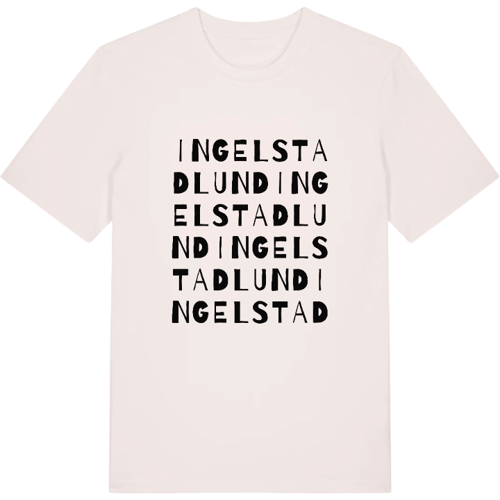 Ingelstadlund ordlek t-shirt – t-shirt från PinShirt