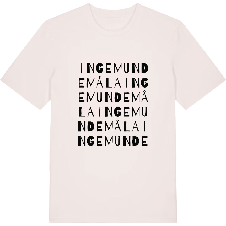 Ingemundemåla ordlek t-shirt – t-shirt från PinShirt