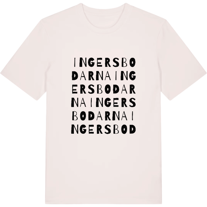 Ingersbodarna ordlek t-shirt – t-shirt från PinShirt
