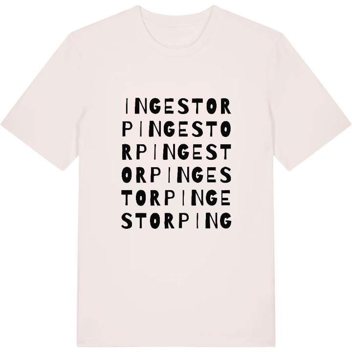 Ingestorp ordlek t-shirt – t-shirt från PinShirt