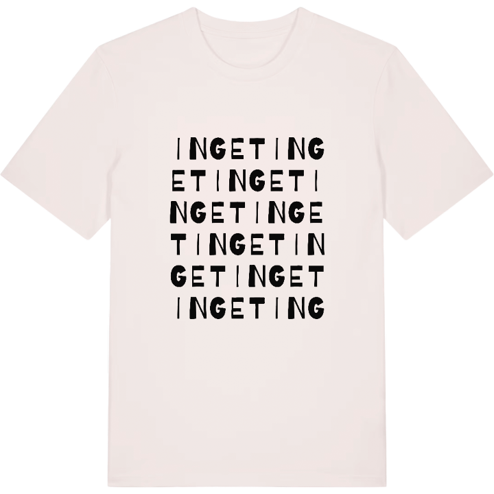 Inget ordlek t-shirt – t-shirt från PinShirt