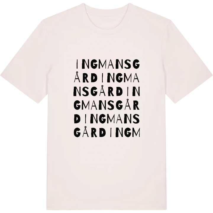 Ingmansgård ordlek t-shirt – t-shirt från PinShirt