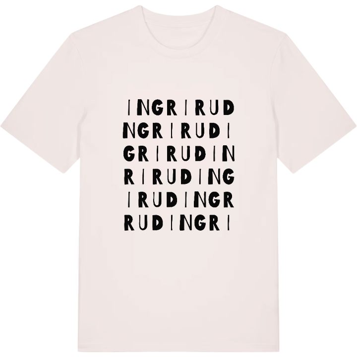 Ingrirud ordlek t-shirt – t-shirt från PinShirt