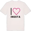 Jag älskar Ingsta t-shirt stort tryck