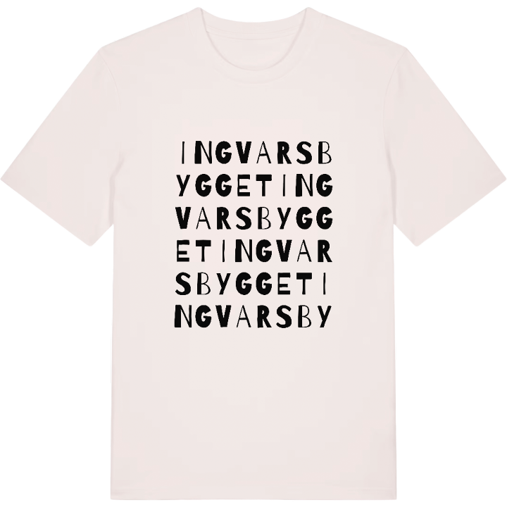 Ingvarsbygget ordlek t-shirt – t-shirt från PinShirt