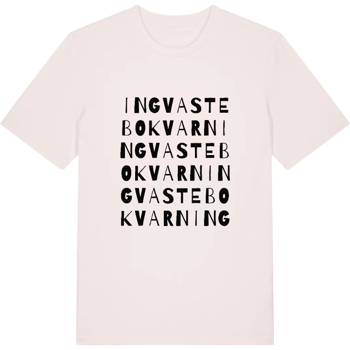 Ingvastebo kvarn ordlek t-shirt – t-shirt från PinShirt