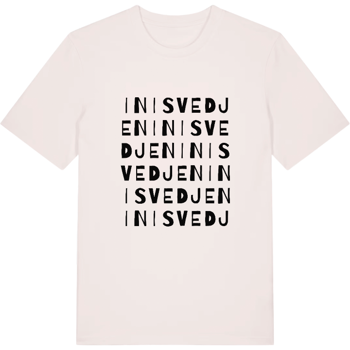 Inisvedjen ordlek t-shirt – t-shirt från PinShirt