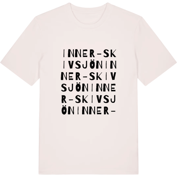 Inner-Skivsjön ordlek t-shirt – t-shirt från PinShirt