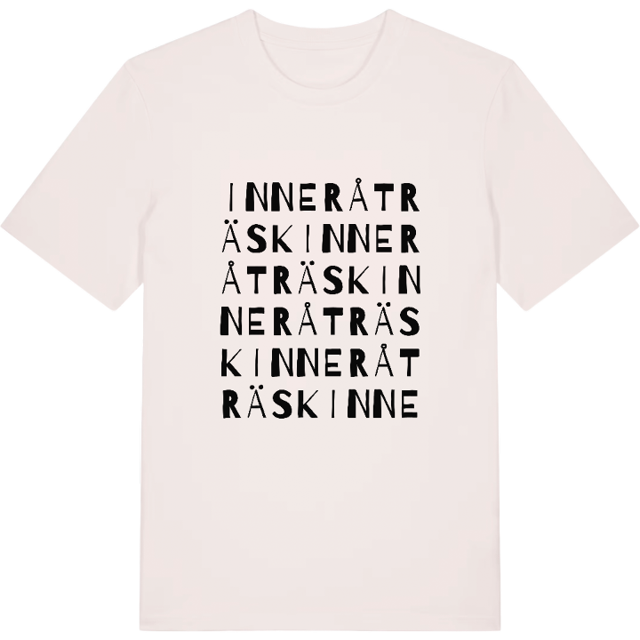Inneråträsk ordlek t-shirt – t-shirt från PinShirt