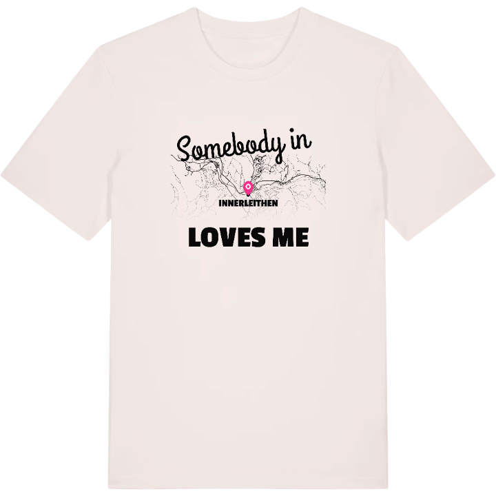 Någon i Innerleithen älskar mig t-shirt – t-shirt från PinShirt