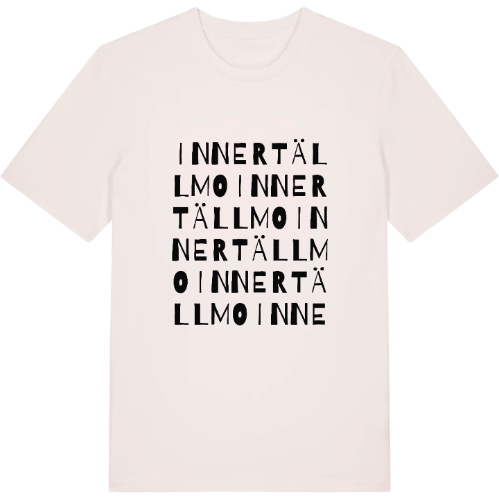 Innertällmo ordlek t-shirt – t-shirt från PinShirt