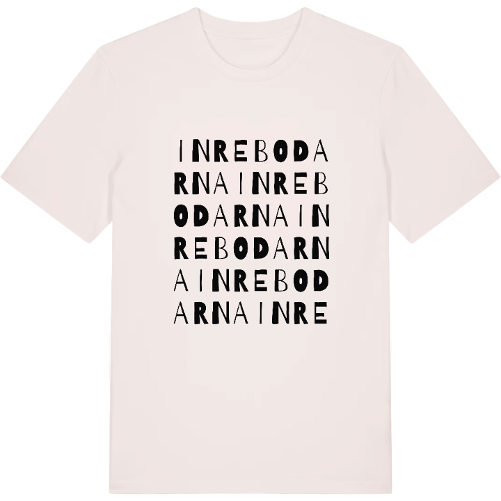 Inrebodarna ordlek t-shirt – t-shirt från PinShirt