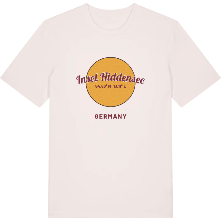 Insel Hiddensee cirkel t-shirt – t-shirt från PinShirt