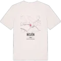 Insjön karta t-shirt