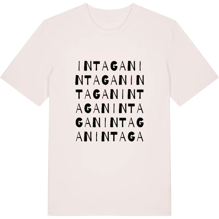 Intagan ordlek t-shirt – t-shirt från PinShirt