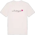 Intaget hjärta t-shirt