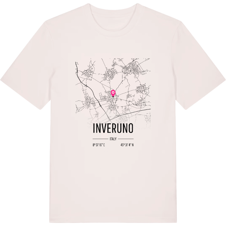 Inveruno karta t-shirt – t-shirt från PinShirt