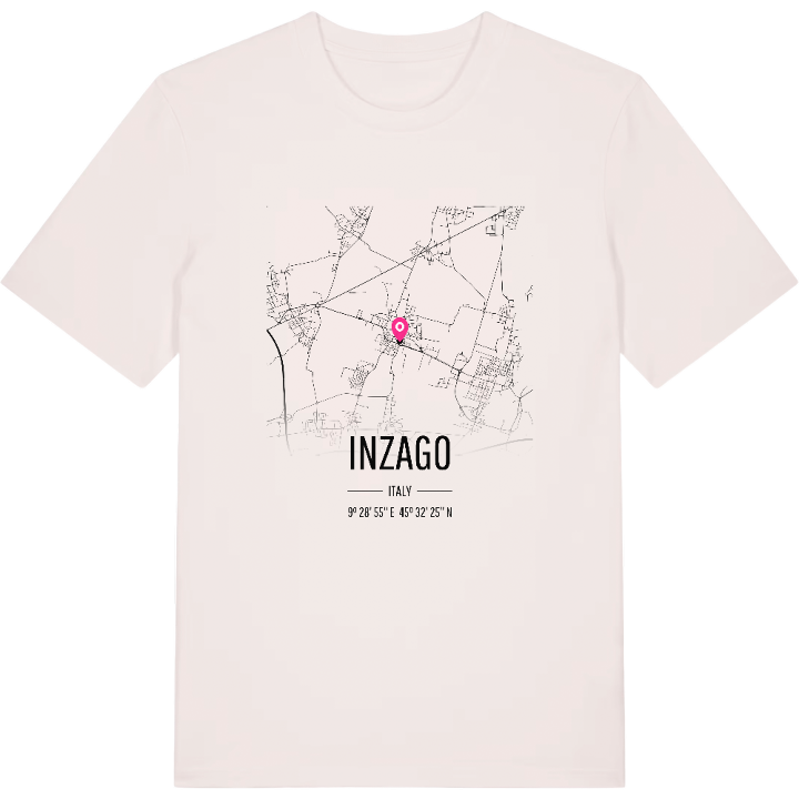 Inzago karta t-shirt – t-shirt från PinShirt