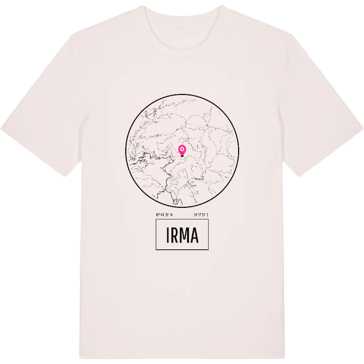 Irma t-shirt – t-shirt från PinShirt
